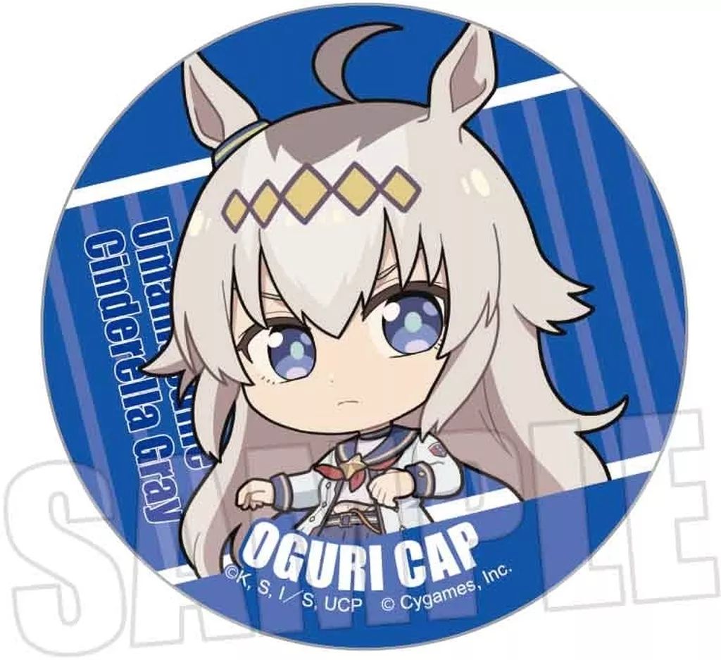 中古】バッジ・ビンズ オグリキャップ 「ウマ娘 シンデレラグレイ