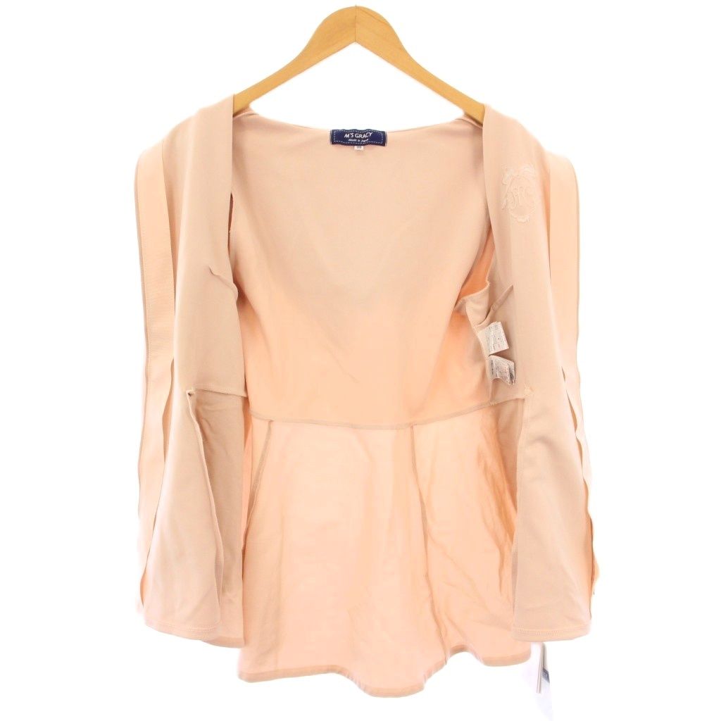 エムズグレイシー M'S GRACY 23年製 ダンボール素材パーカー