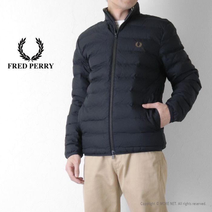 フレッドペリー FRED PERRY リップストップ中綿ジャケット J4564