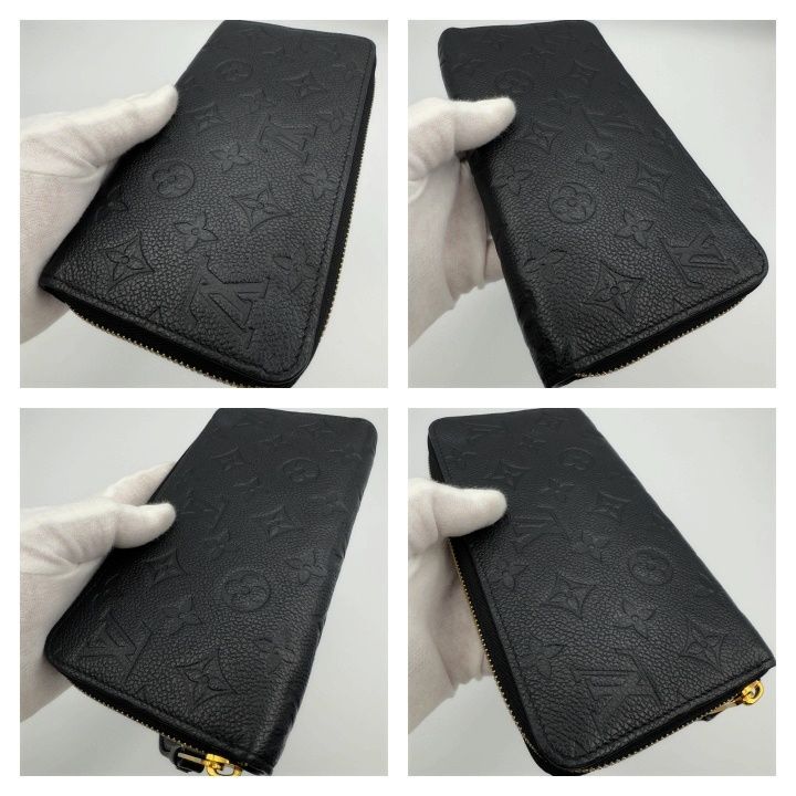 国内正規品　ICチップ　ヴィトン財布　ジッピーウォレット　モノグラムアンプラント 国内正規品 最短当日発送 最新ICチップ（RFID）内蔵 ヴィトン財布