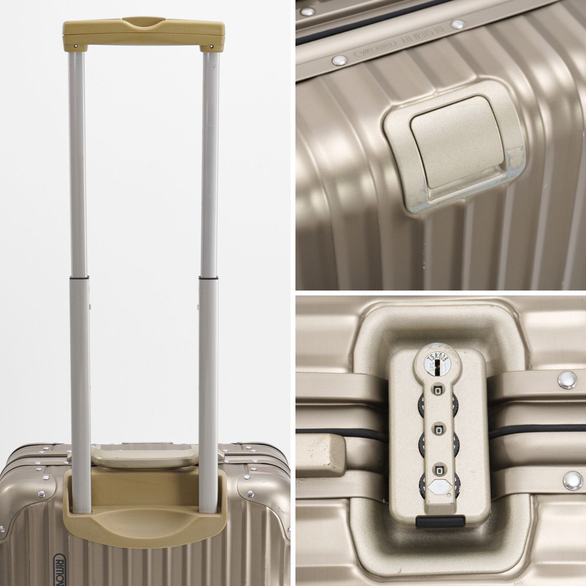 RIMOWA リモワ TOPAS Titanium トパーズ チタニウム 32L 機内持ち込み