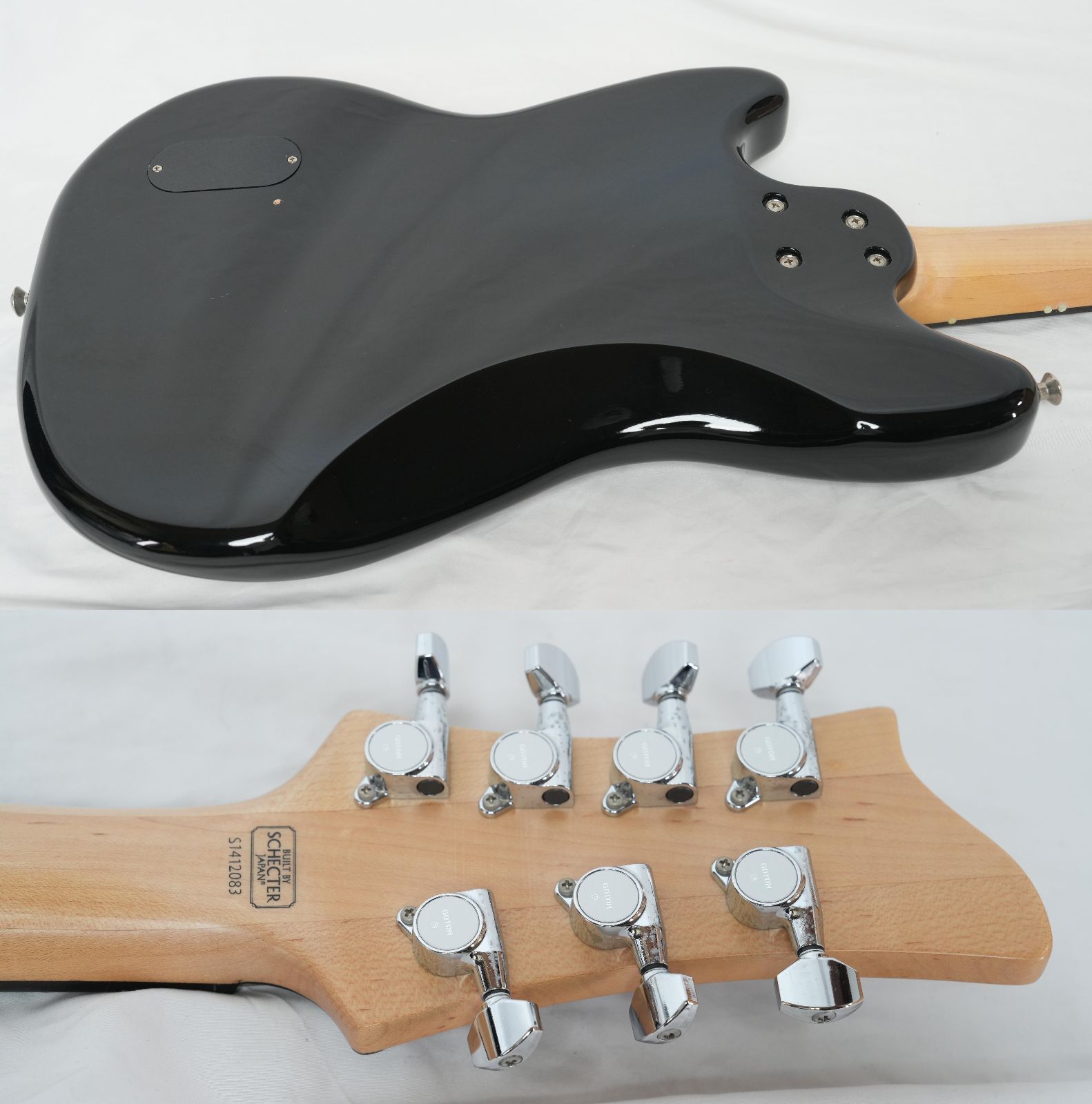 ☆SCHECTER☆PA-LY/YK BLACK lynch. 悠介 Signature Model 7弦MUSTANG