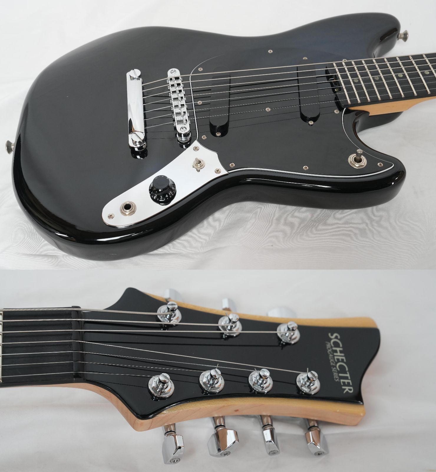 ☆SCHECTER☆PA-LY/YK BLACK lynch. 悠介 Signature Model 7弦MUSTANG