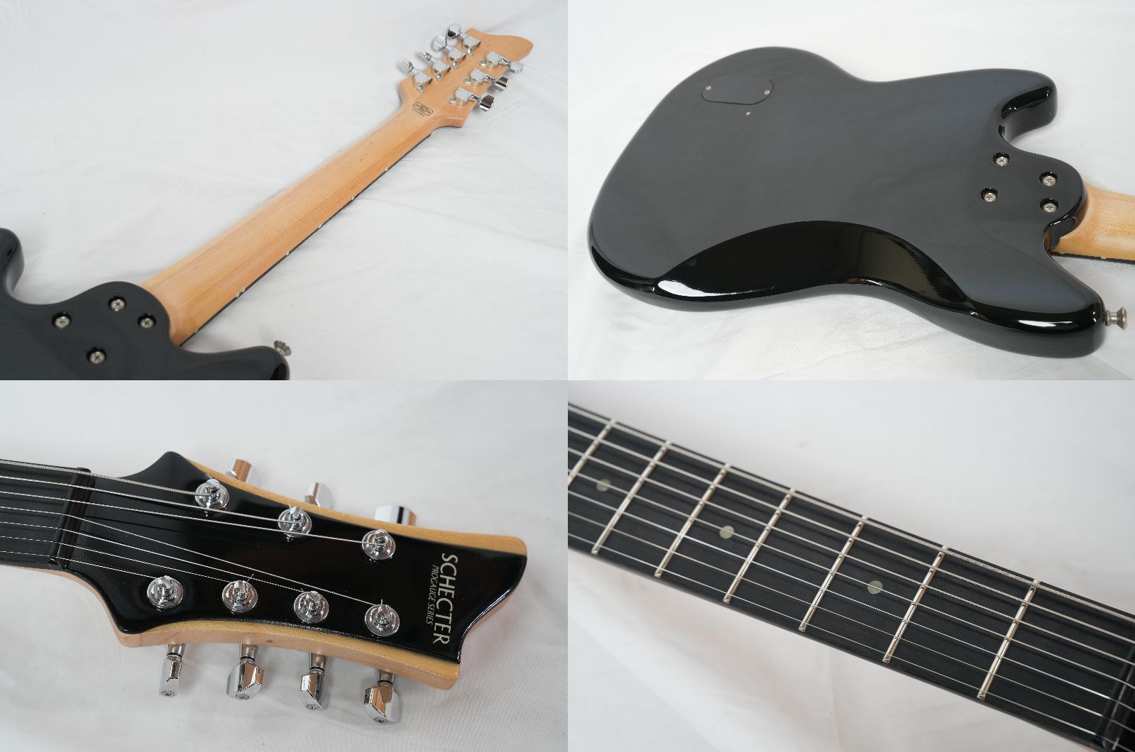☆SCHECTER☆PA-LY/YK BLACK lynch. 悠介 Signature Model 7弦MUSTANG