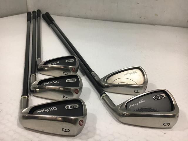 返品OK 【中古ゴルフクラブ】(5本セット)プロギア NEW egg フォージド