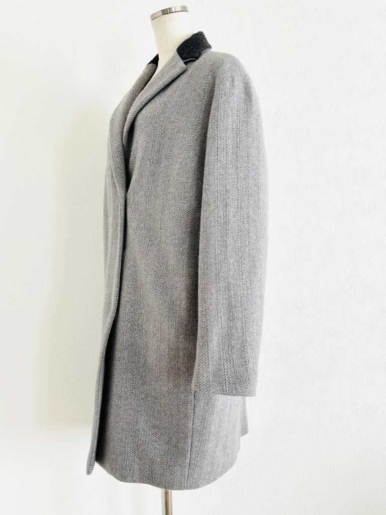 FABIANA FILIPPI ファビアナフィリッピ イタリア製 コート グレー 無地