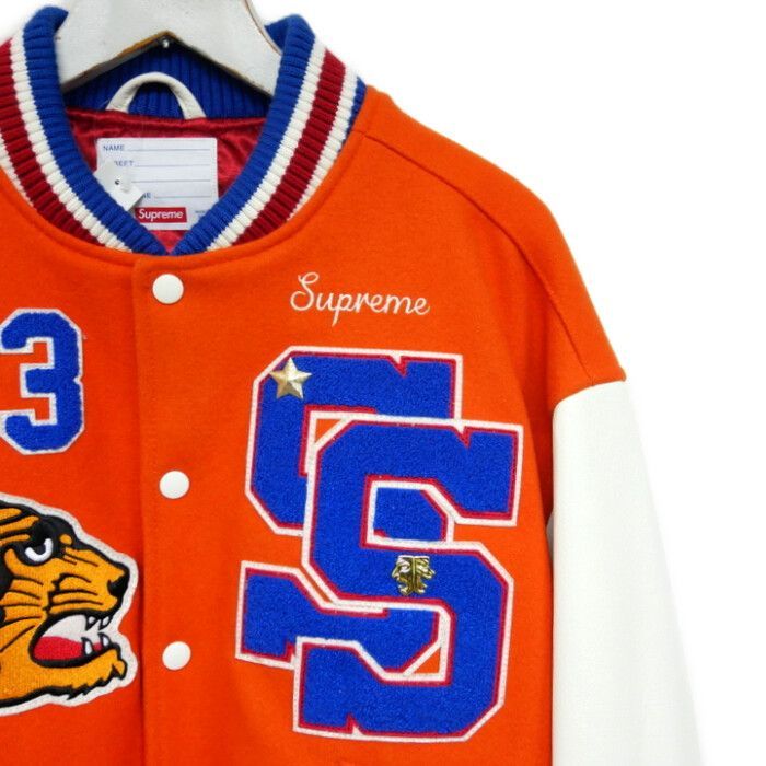 Supreme 国内正規 23AW 23FW Tiger Varsity Jacket タイガー バー