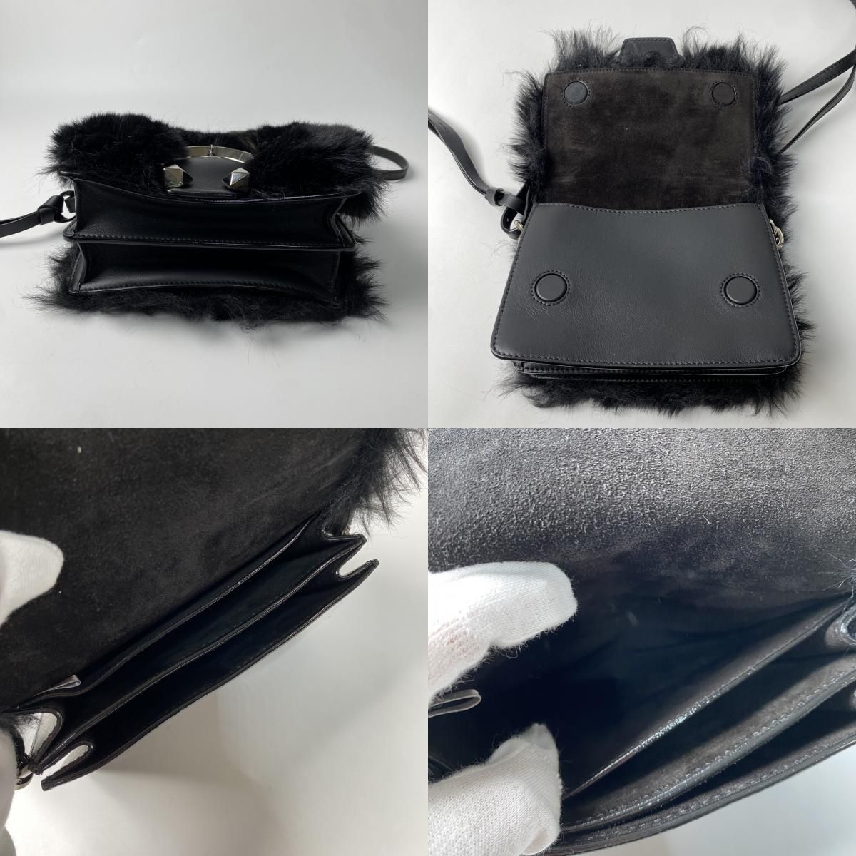 ジミーチュウ JIMMY CHOO レディース マデリン ファー ショルダー 