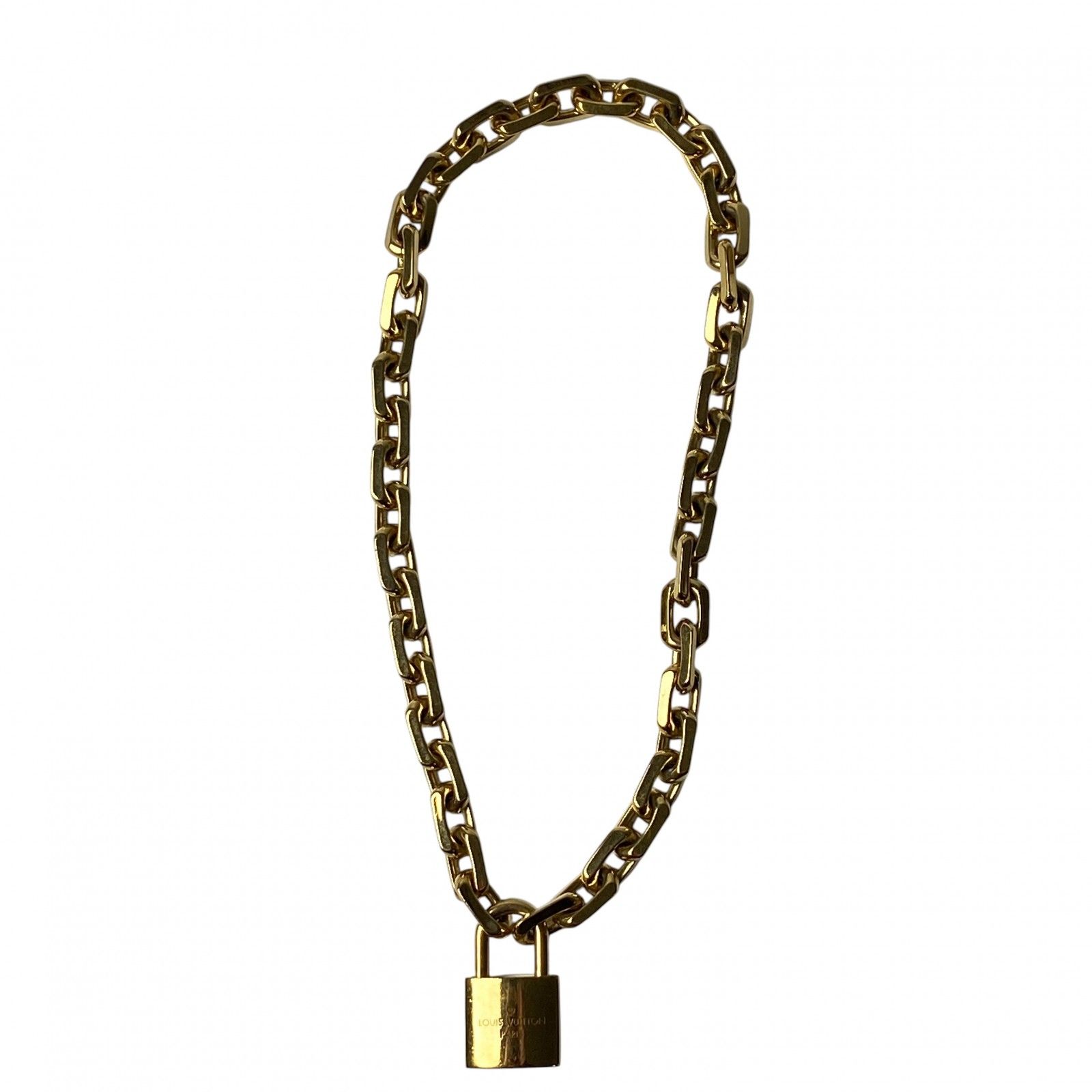 ルイヴィトン LOUIS VUITTON メンズ コリエ LVエッジカデナ ネックレス