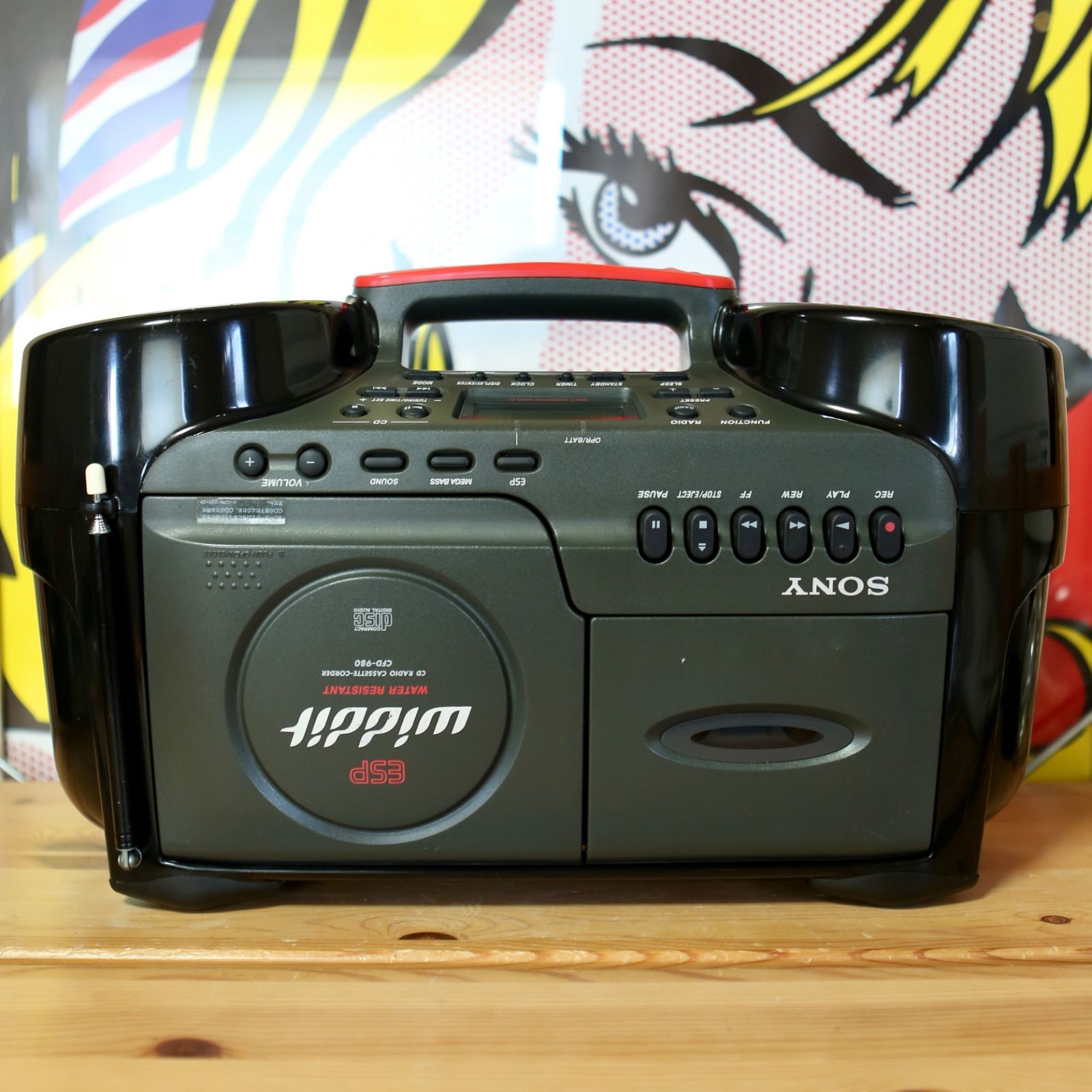 SONY WIDDIT CFD-980 MEGABASS搭載 防滴仕様 CDラジカセ ソニー