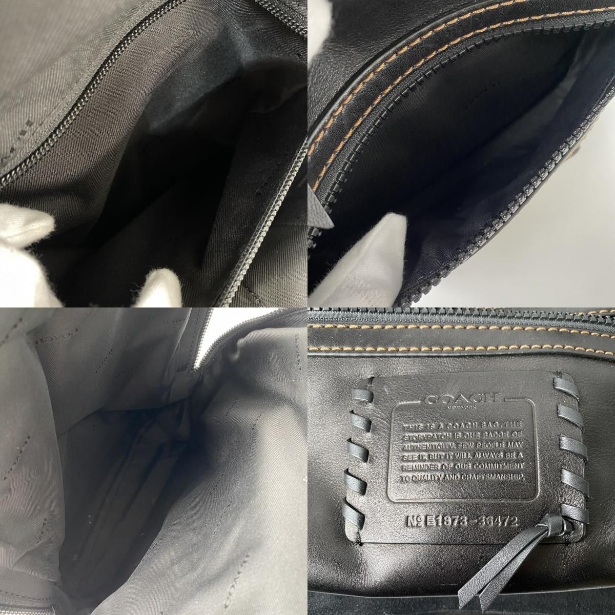 コーチ coach メンズ リュック バックパック 36472 - メルカリ