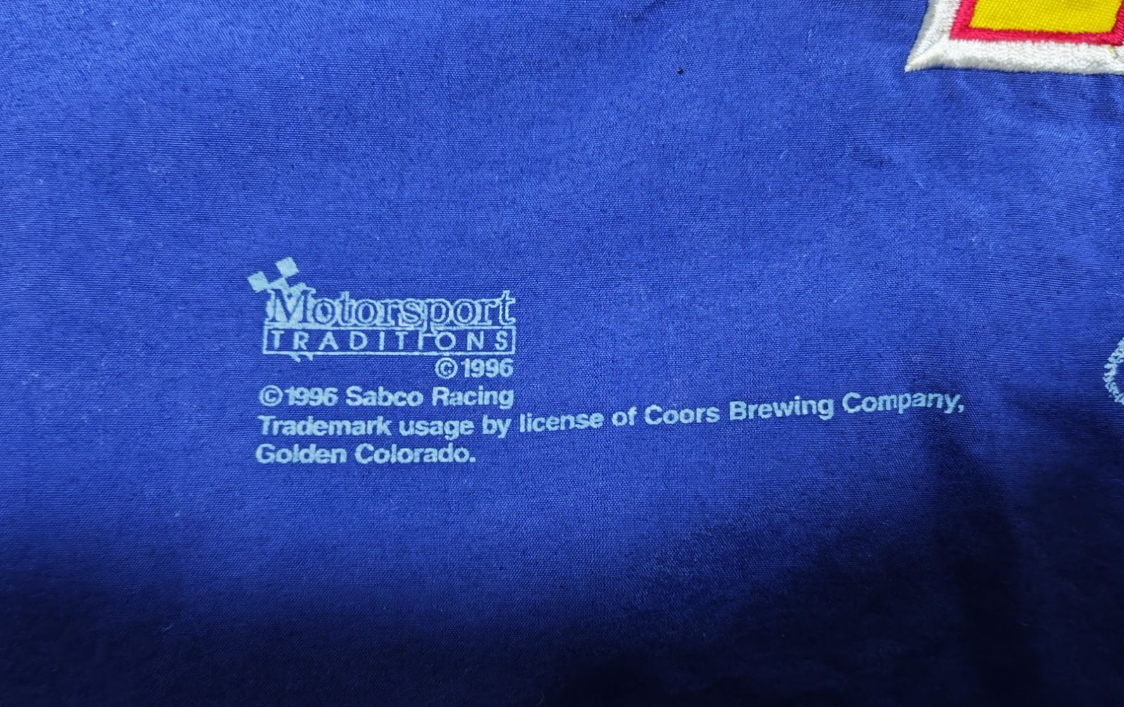 90s USA製 Motorsport Traditions Coors Light Racing ナイロン 