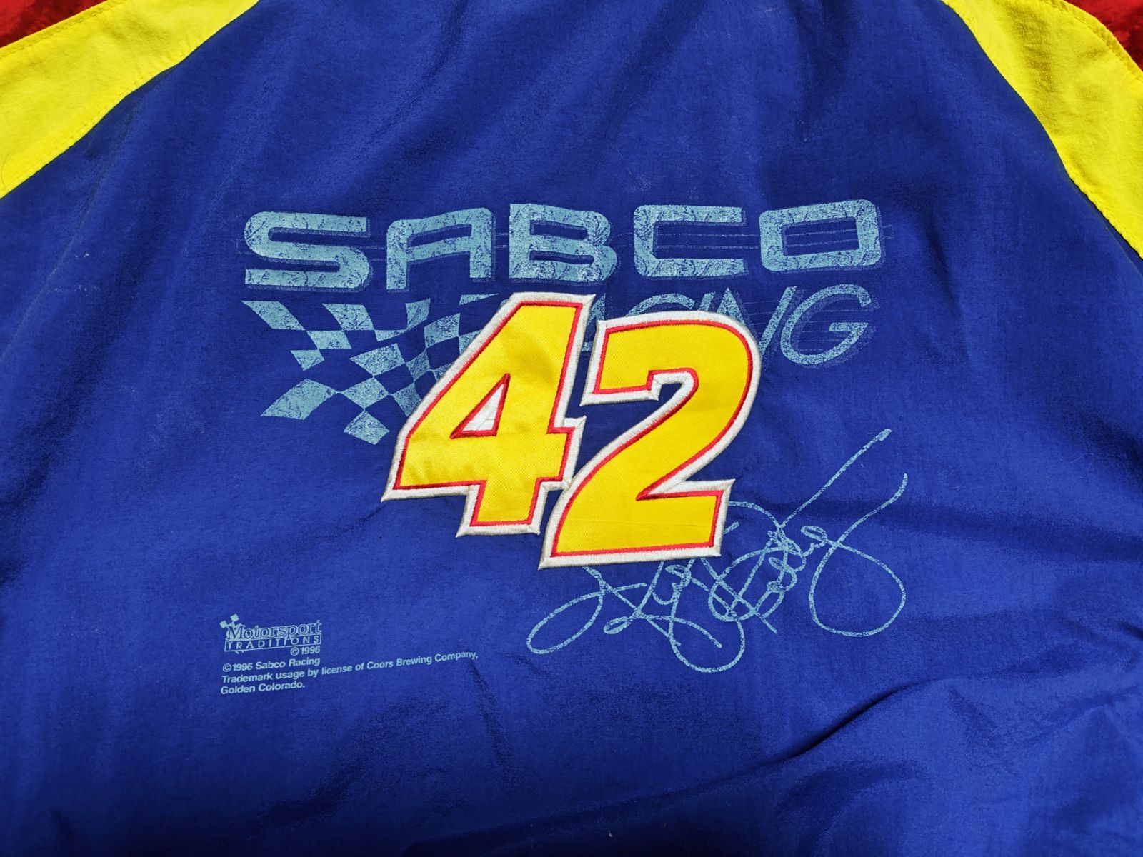 90s USA製 Motorsport Traditions Coors Light Racing ナイロン 