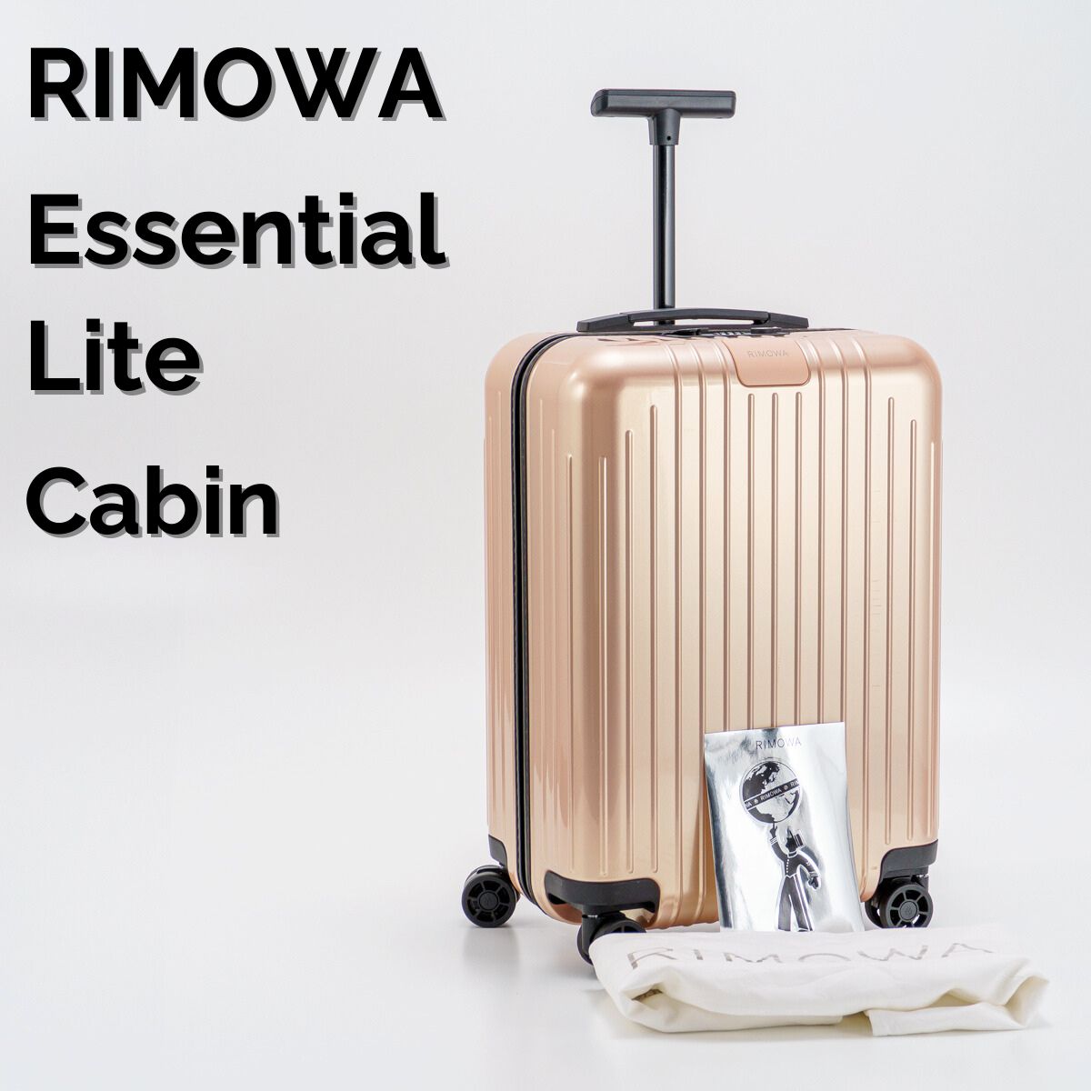 美品 RIMOWA リモワ Essential Lite エッセンシャルライト Cabin