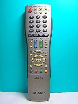 【】「非常に良い」シャープ テレビリモコン GA417WJSA