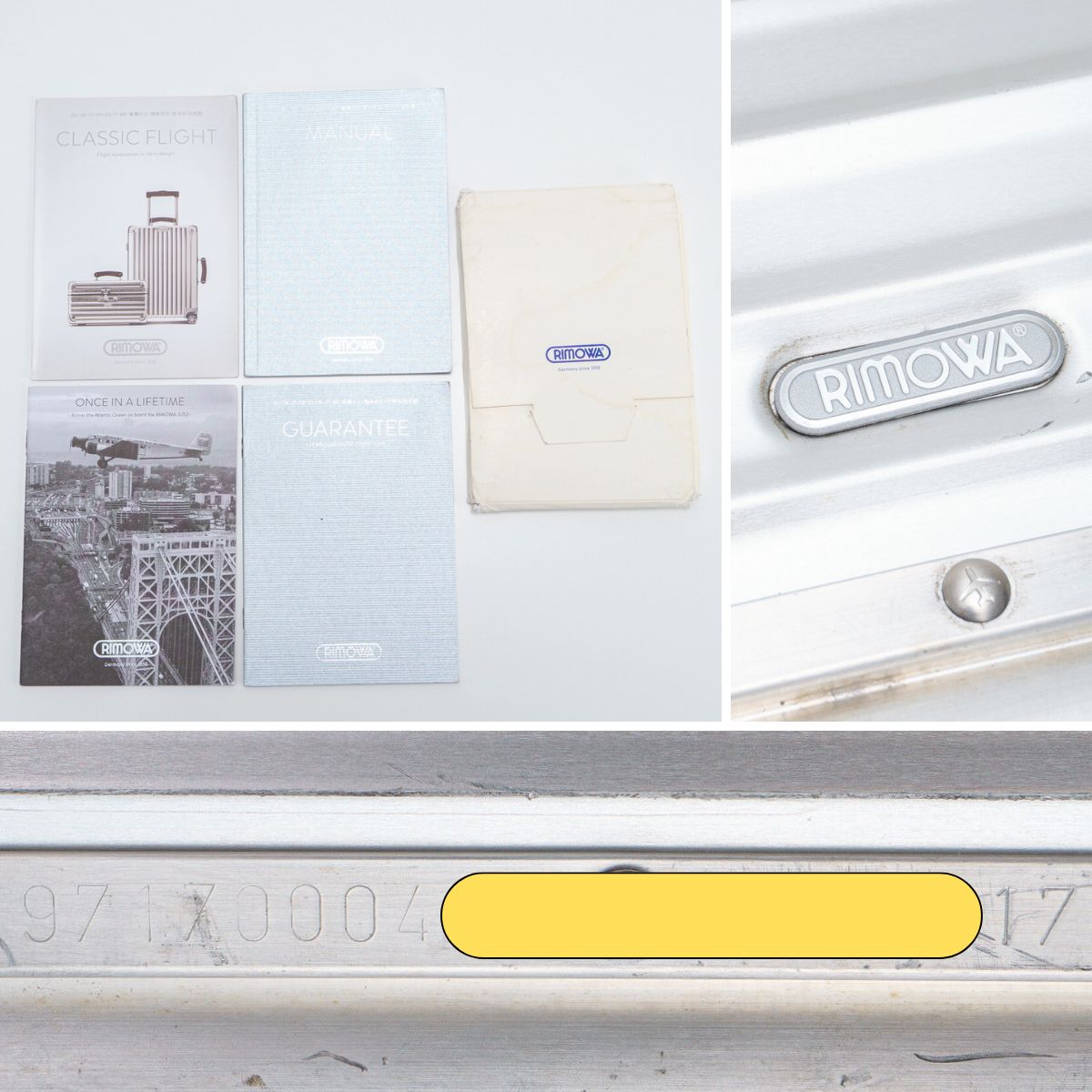 RIMOWA リモワ CLASSIC FLIGHT クラシックフライト 76L 4輪 TSAロック 