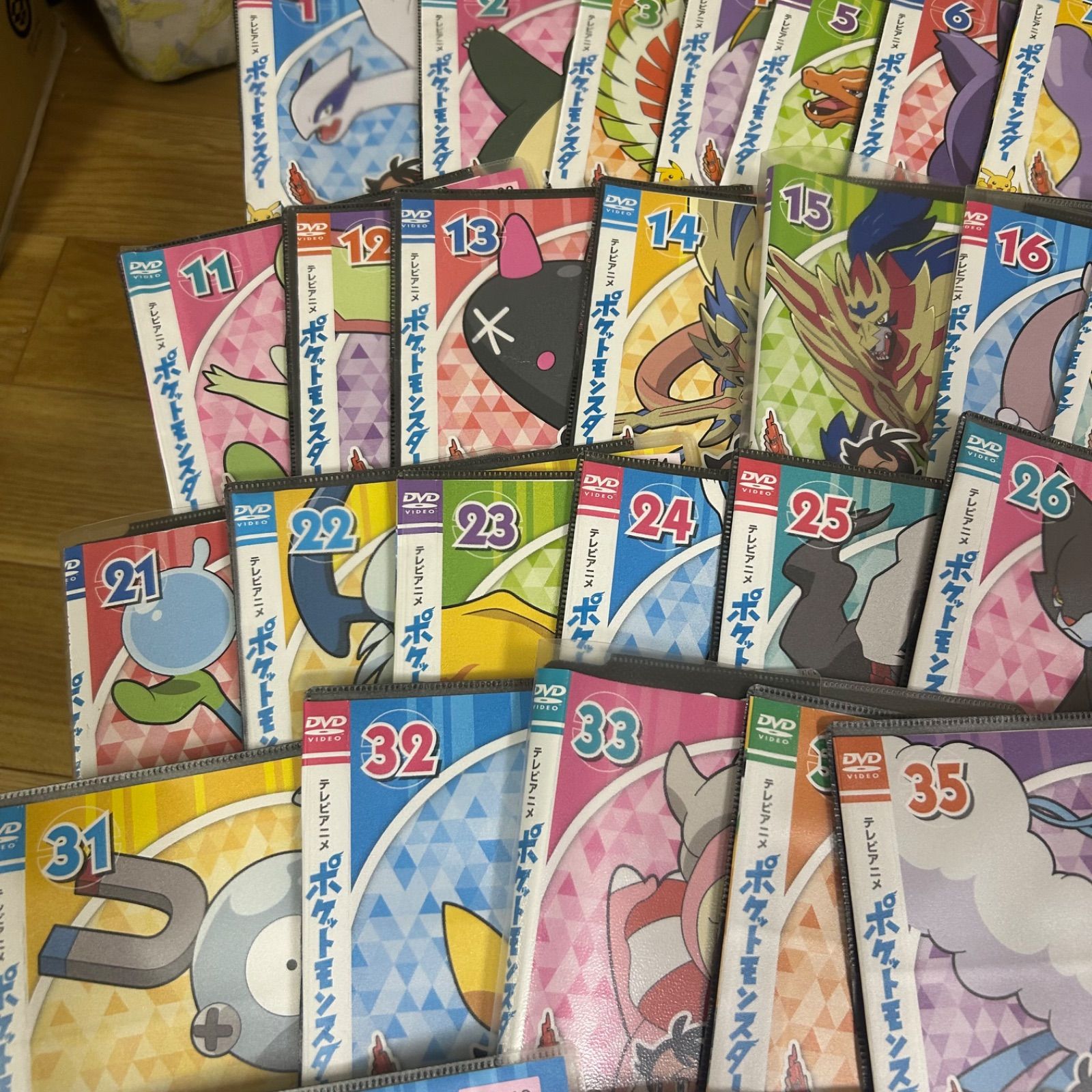 ポケットモンスター 新無印 2019 DVD 45巻全巻セット レンタルアップ