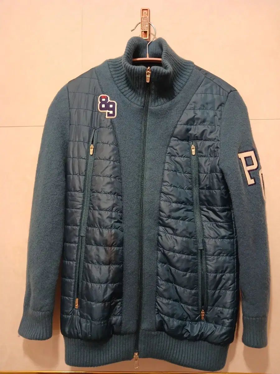 パーリーゲイツ 正規品 ブルゾン ウール ジップアップ ニット 0 サイズ