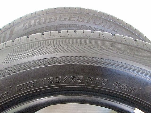 夏タイヤ 185 65 R 15 2本 ブリヂストン ECOPIA NH 100 C