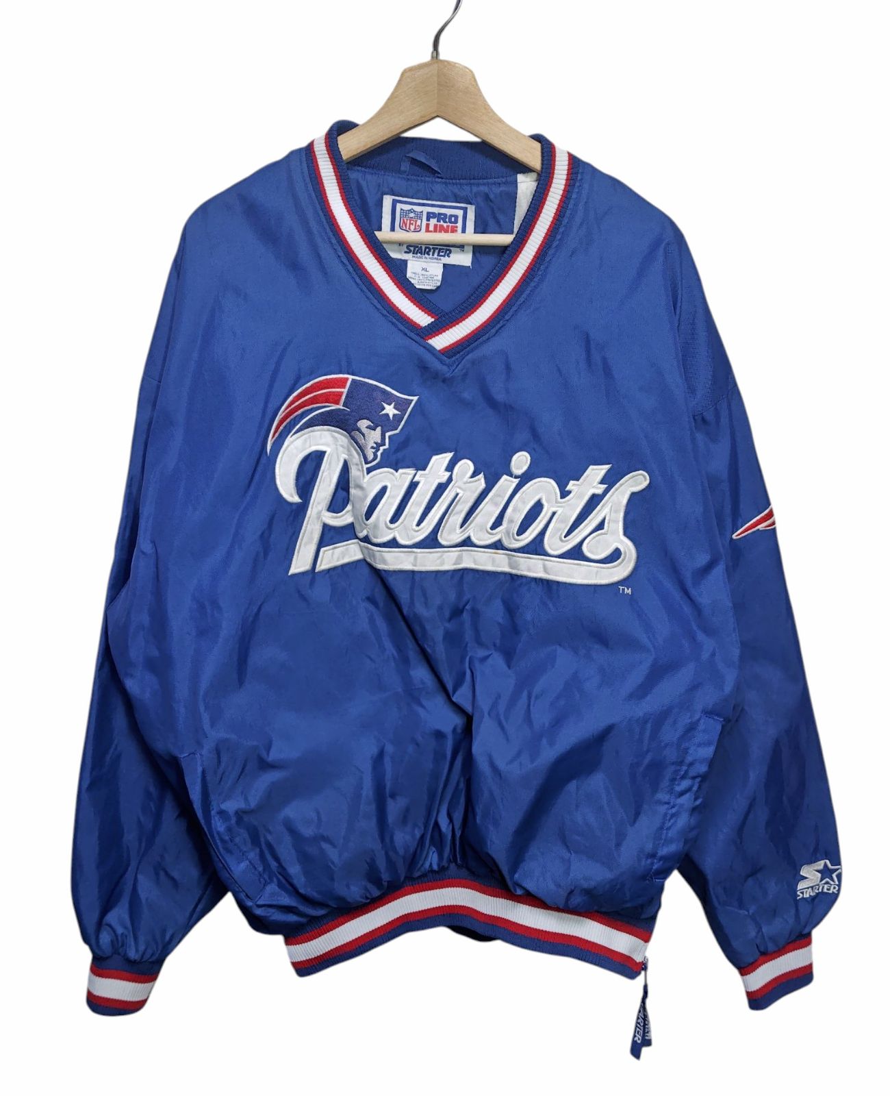 90s 韓国製 STARTER スターター NFL PRO LINE New England Patriots 
