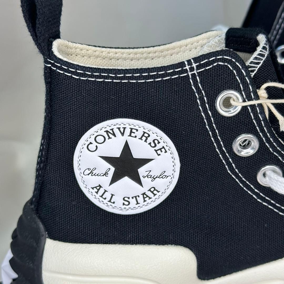 converse コンバース ランスターモーション 厚底 韓国ハイカット23.5