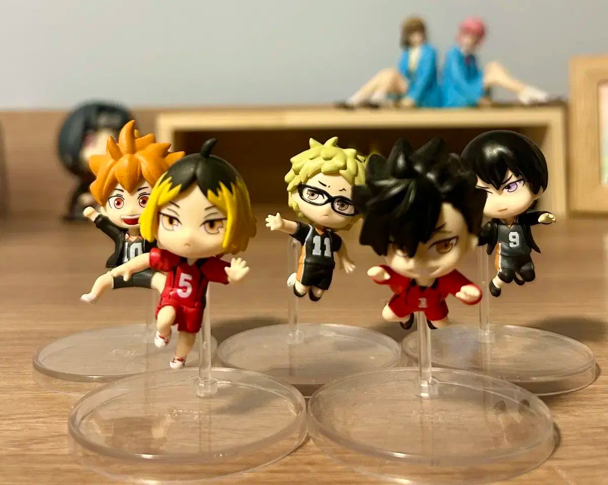 まとめ売り)フルセット ハイキュー ミニ フィギュア ガチャ 影山 研磨