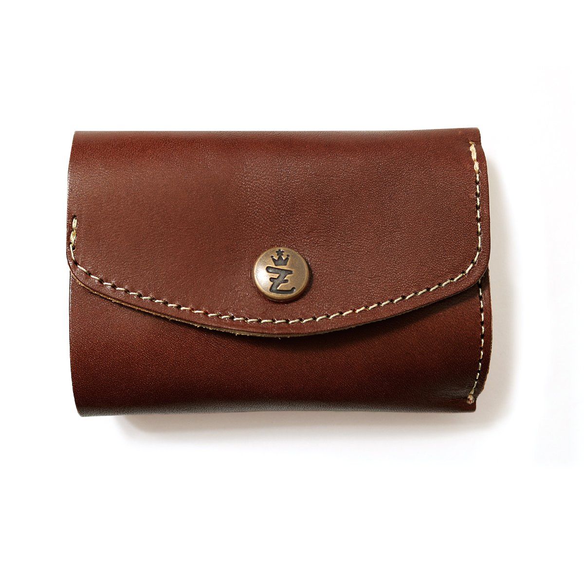 ザリオグランデ] コインキャッチャー ウォレット 財布 札入れ メンズ レディース 本革 栃木レザー 日本製【ZAG-0027】(ブラウン×キャメル)  - メルカリ