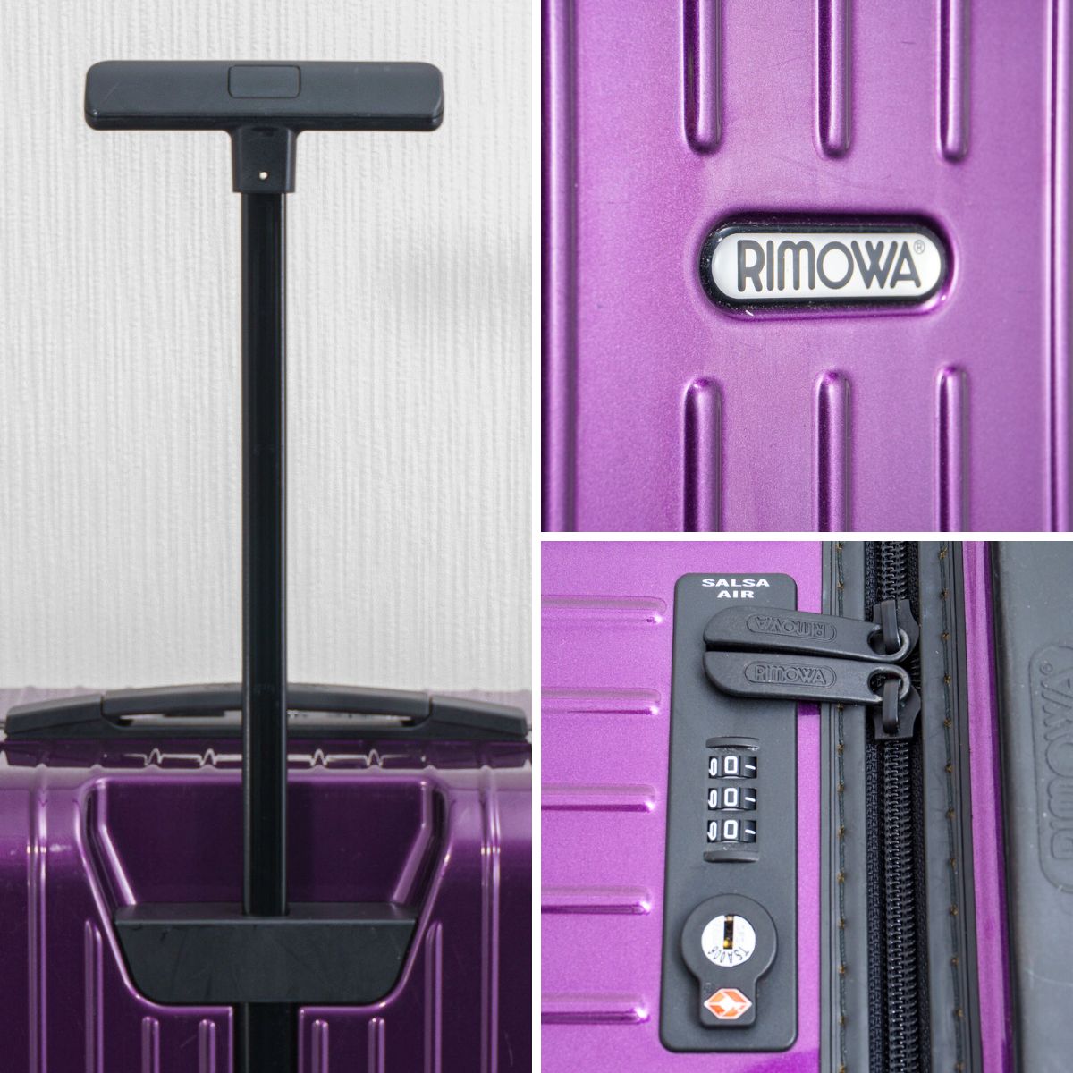 RIMOWA リモワ SALSA AIR サルサエアー 80L 4輪 TSAロック チェック