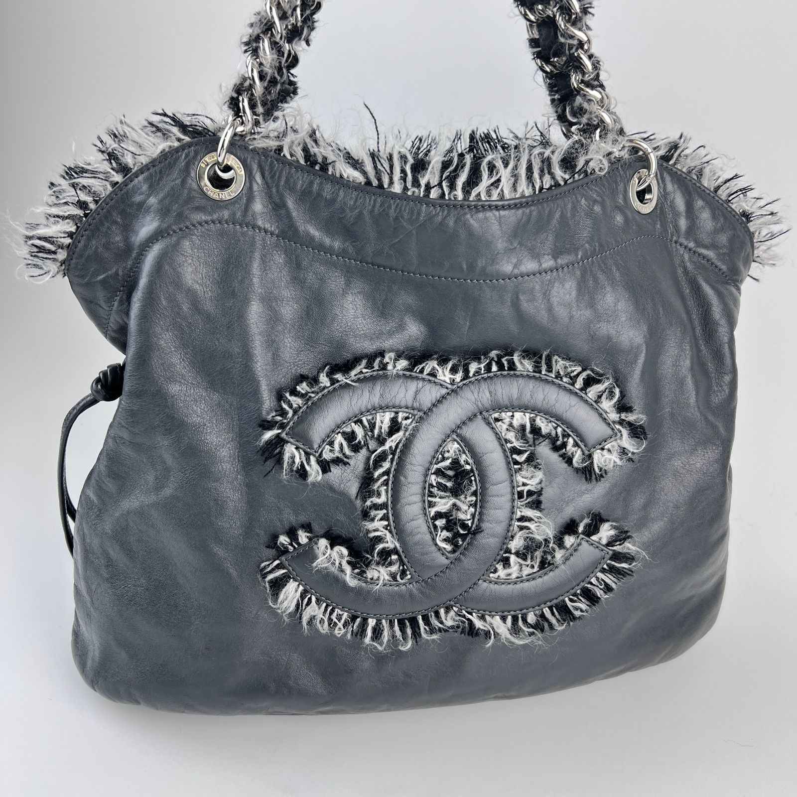 中古】CHANEL シャネル ココマーク マトラッセ チェーンショルダー