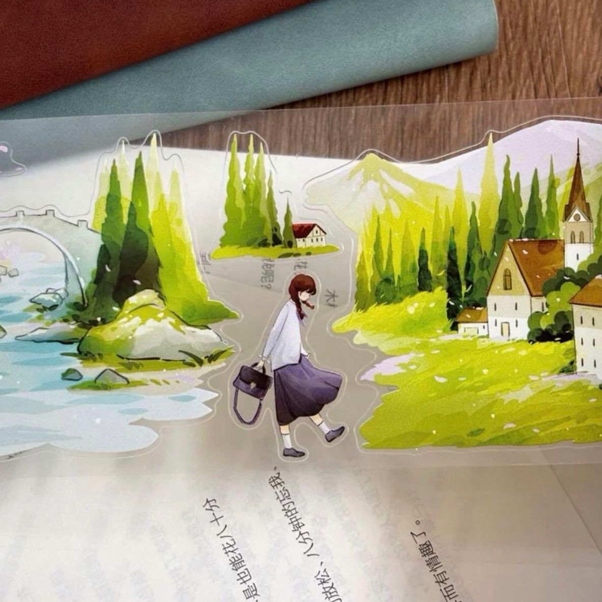 PET 7cm×5.2m 春夏烂漫 ダイカット加工 海外マスキングテープ 海外