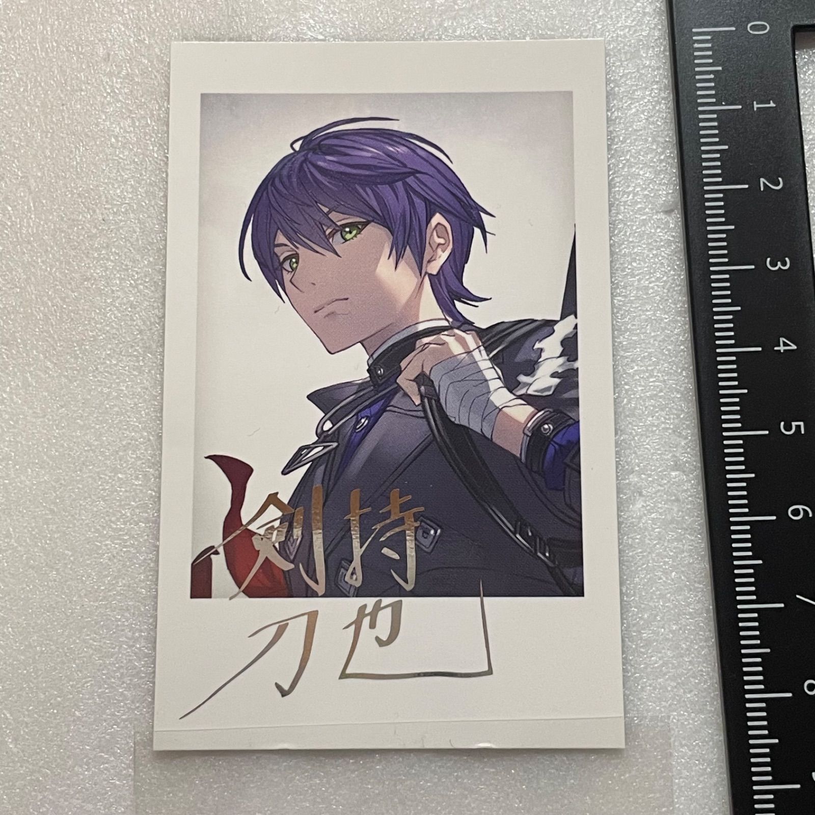 にじさんじ 剣持刀也 ろふまお チェキ風カード R N 剣持刀也 チェキカード ROF-MAO Crack Up にじさんじオフィシャル