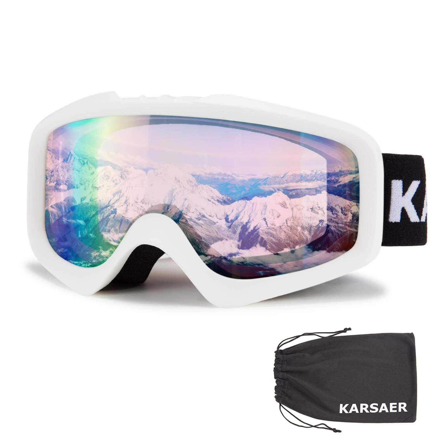 人気商品 スノーゴーグルメンズ ゴーグルケース メガネ対応 スキー