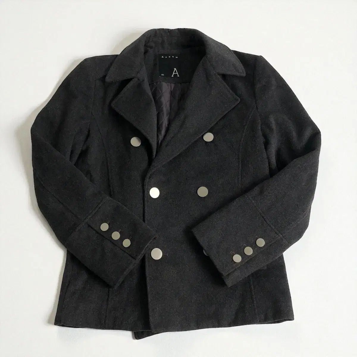 GUSTAVOLINS グスタボリンス レザーパイピング チェスターコート GUSTAVOLINS グスタボリンス レザーパイピング チェスターコート