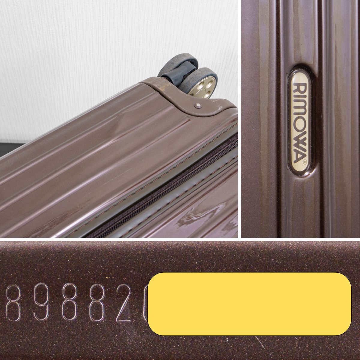 RIMOWA リモワ サルサデラックス ダークブラウン チェックインM相当