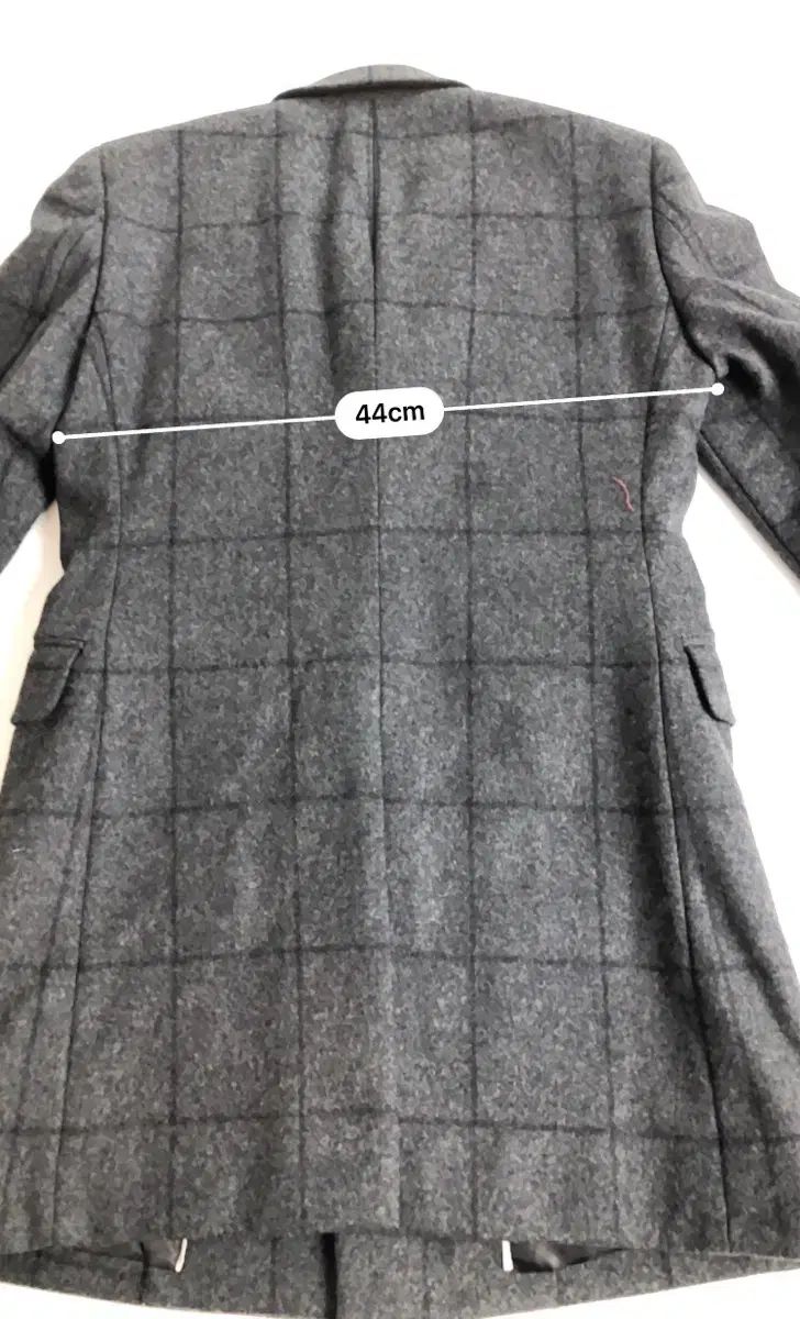 SENSE OF PLACE ダークグレー チェスターコート M