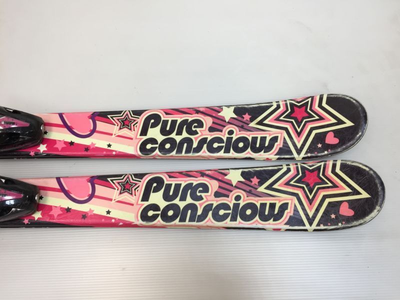 ◆ スキー NORDICA Olympia Cute 152 カービングスキー ◇ カービングスキー Pure conscious Light Carving 120cm + TYROLIA