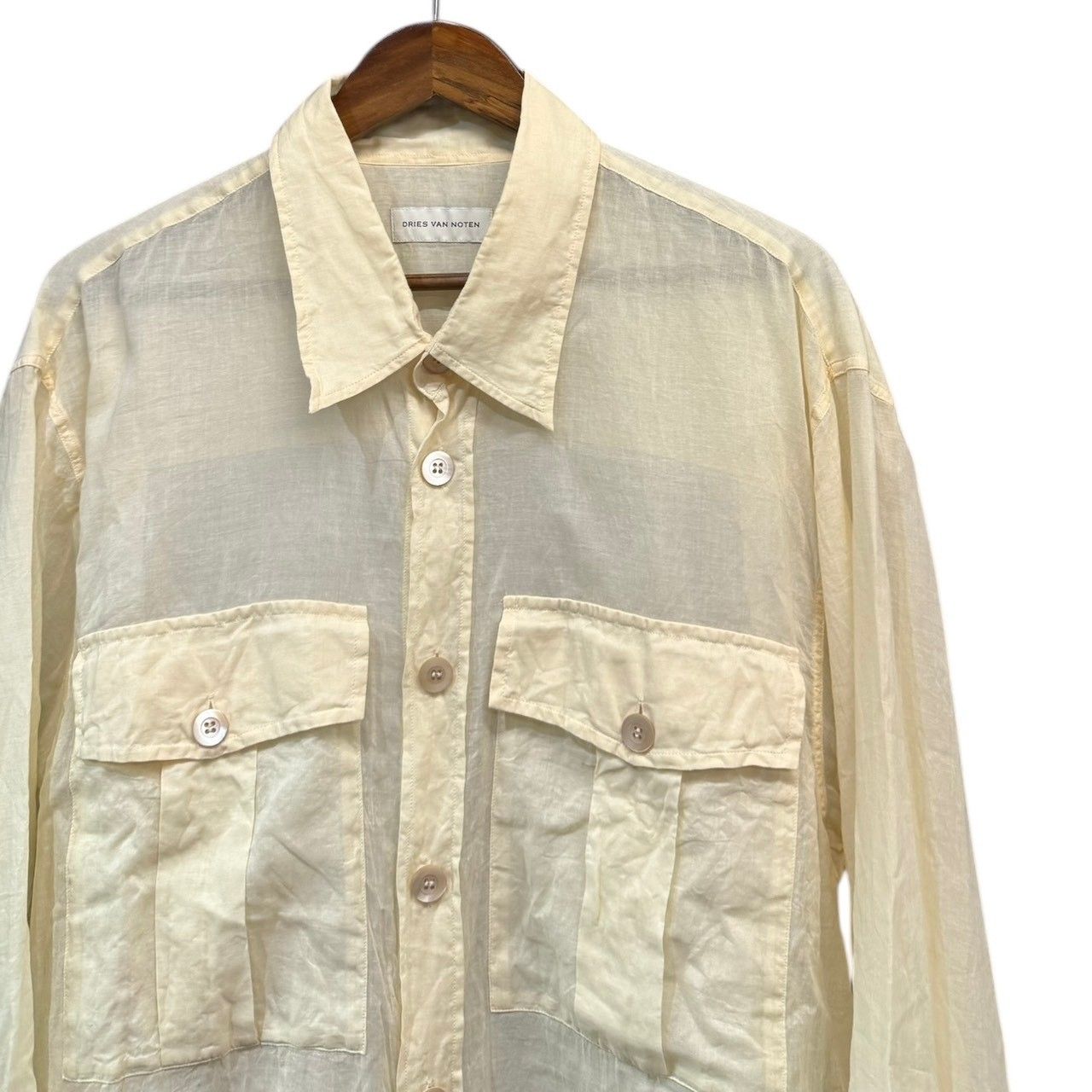DRIES VAN NOTEN ドリスヴァンノッテン 25SS CROWSEY 1160 M.W. SHIRT 
