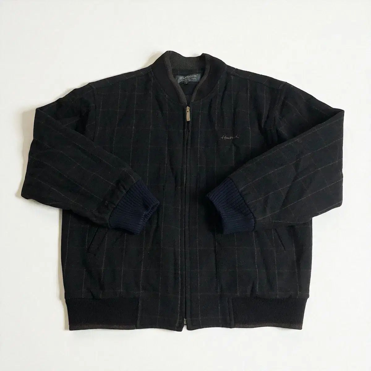 ハンドック CHECK ブルゾン ジャケット L