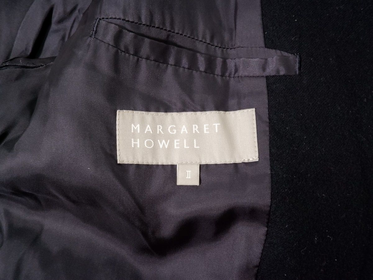 MARGARET トップ HOWELLマーガレットハウエル 日本製 ベルト付きウール  