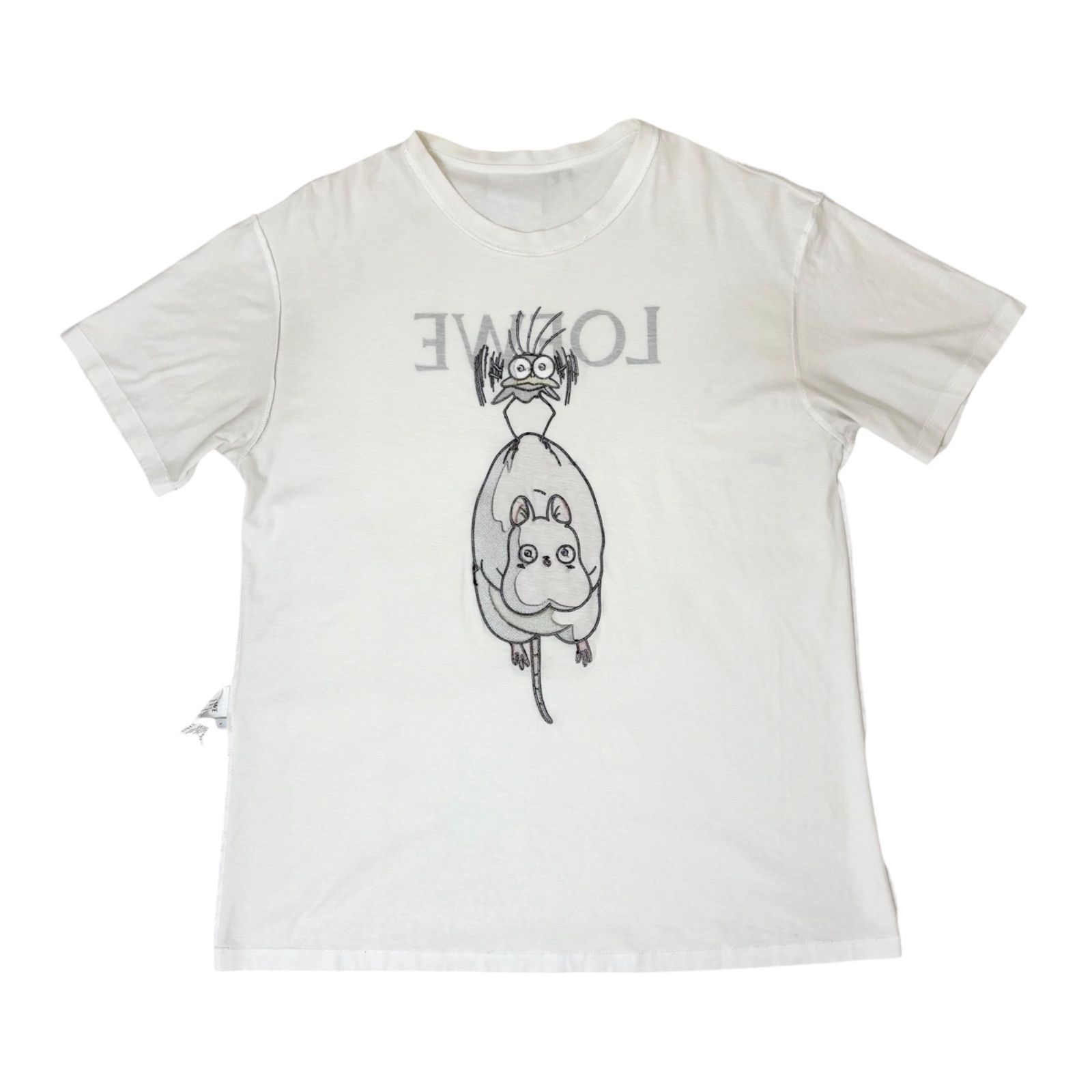 ロエベ LOEWE Tシャツ ジブリコラボ 千と千尋の神隠し 坊ネズミ