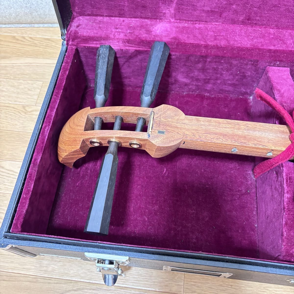 ☆ 津軽三味線 花梨 棹幅:約3.1cm 丸打胴 - メルカリ