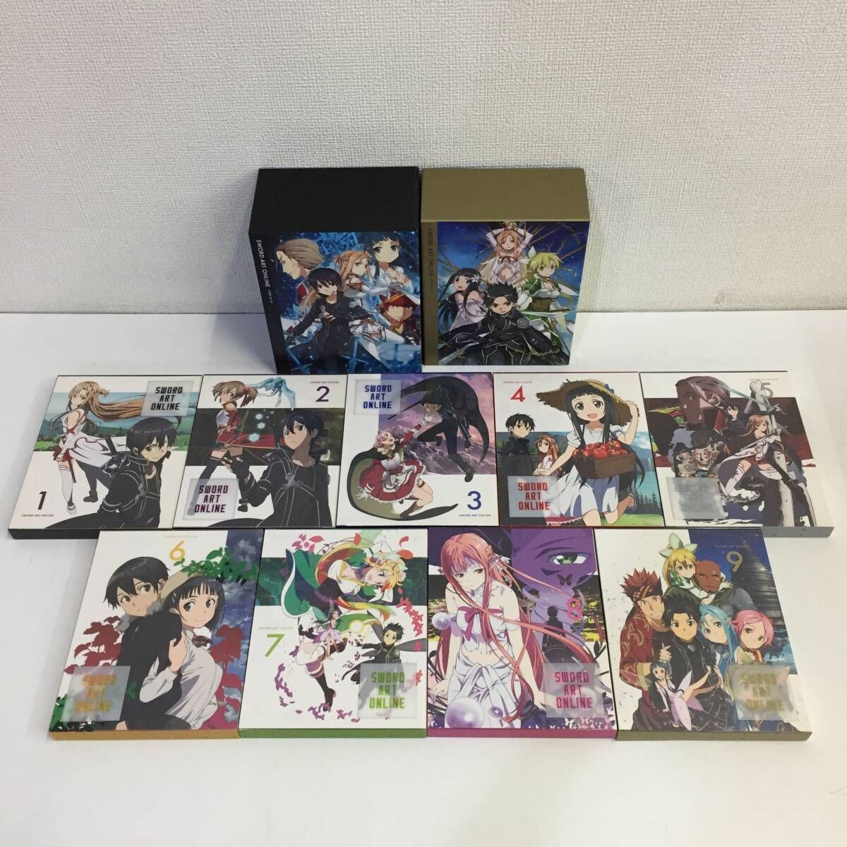 Blu-ray ソードアート・オンライン BOX付き 全9巻セット - メルカリ
