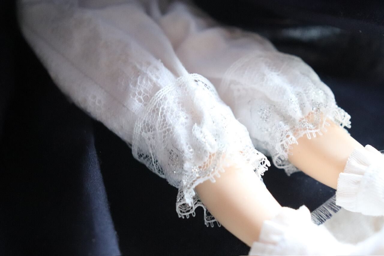 冬のお空のお星さまお洋服set アウトフィット