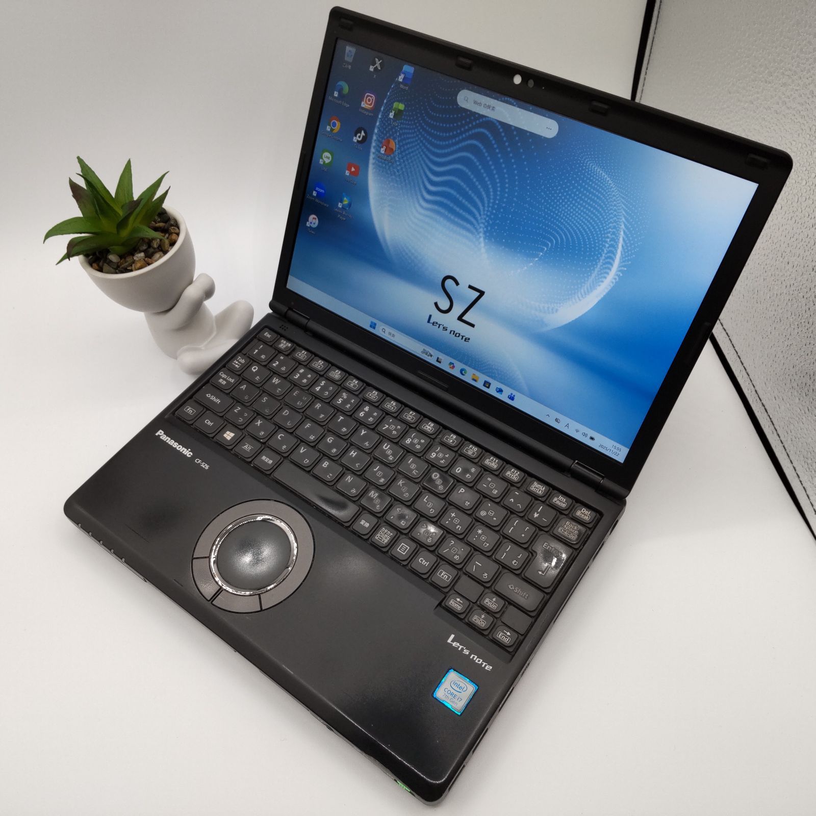 レッツノート note Panasonic 希少レッツノートジェットブラックcfsz6 