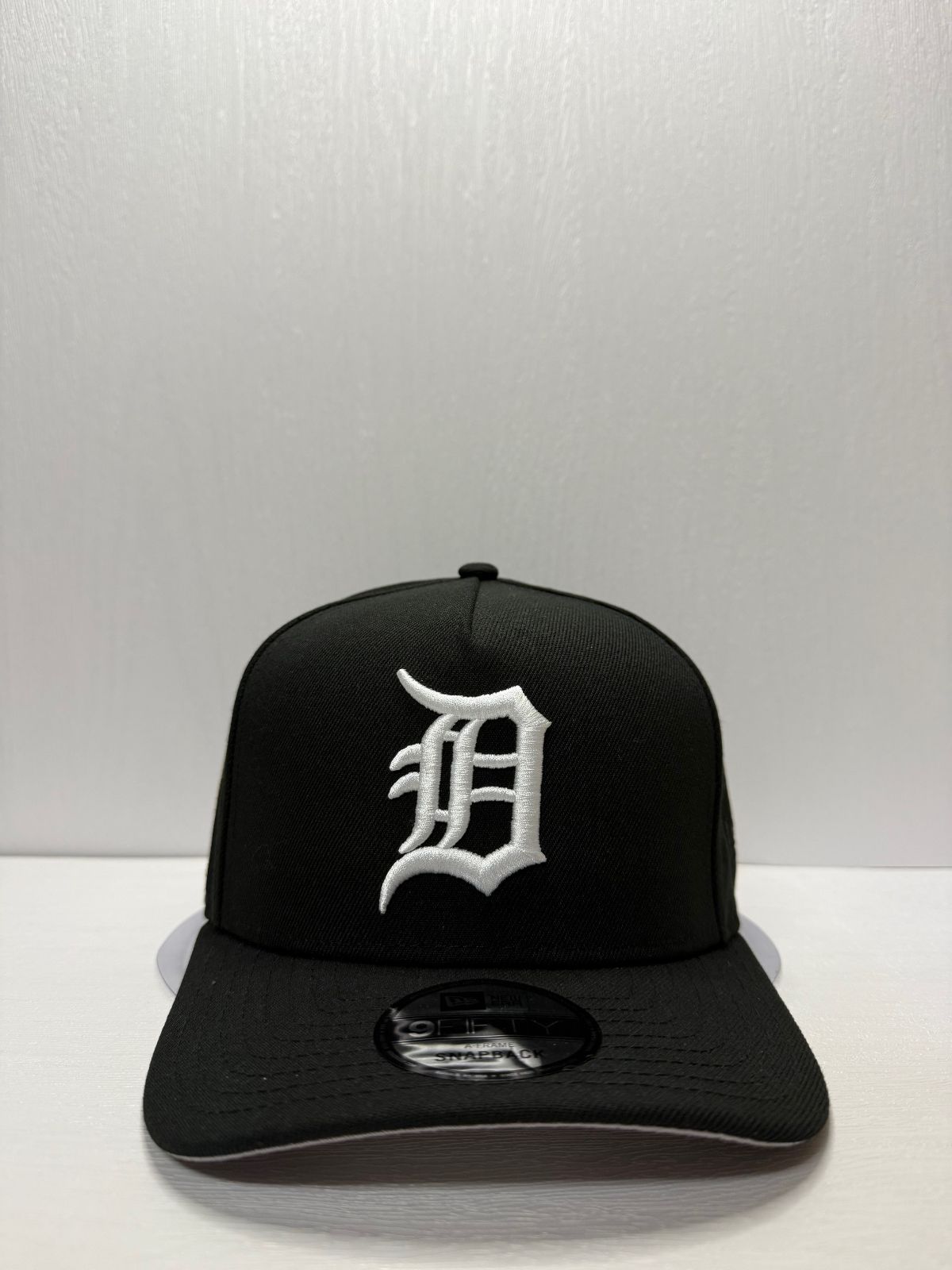 Newera デトロイトタイガース 50 thアニバーサリー 9 fifty A-FRAME スナップバックキャップ ブラック