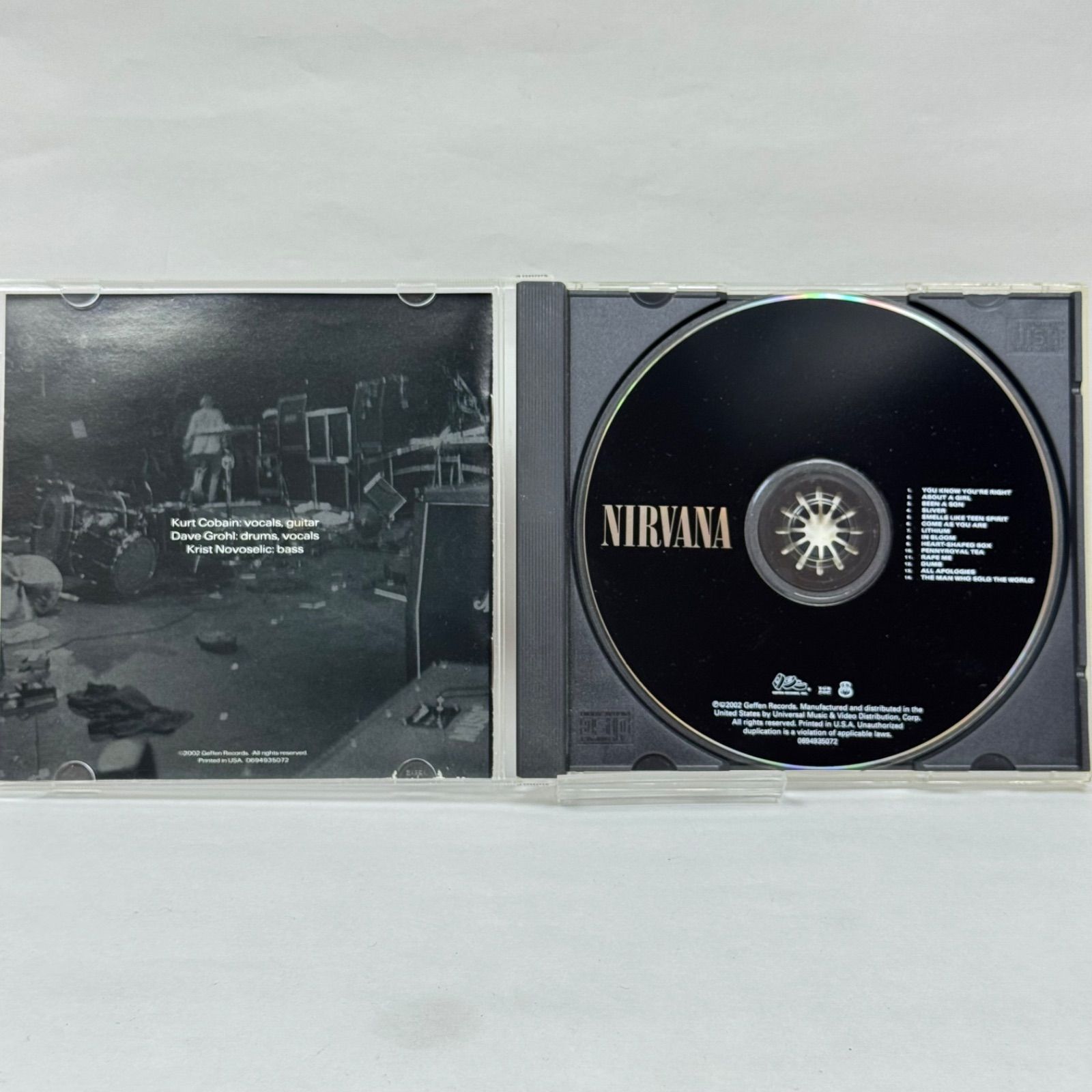 NIRVANA ニルヴァーナ・ベスト Something In The Way CD 1124 - メルカリ