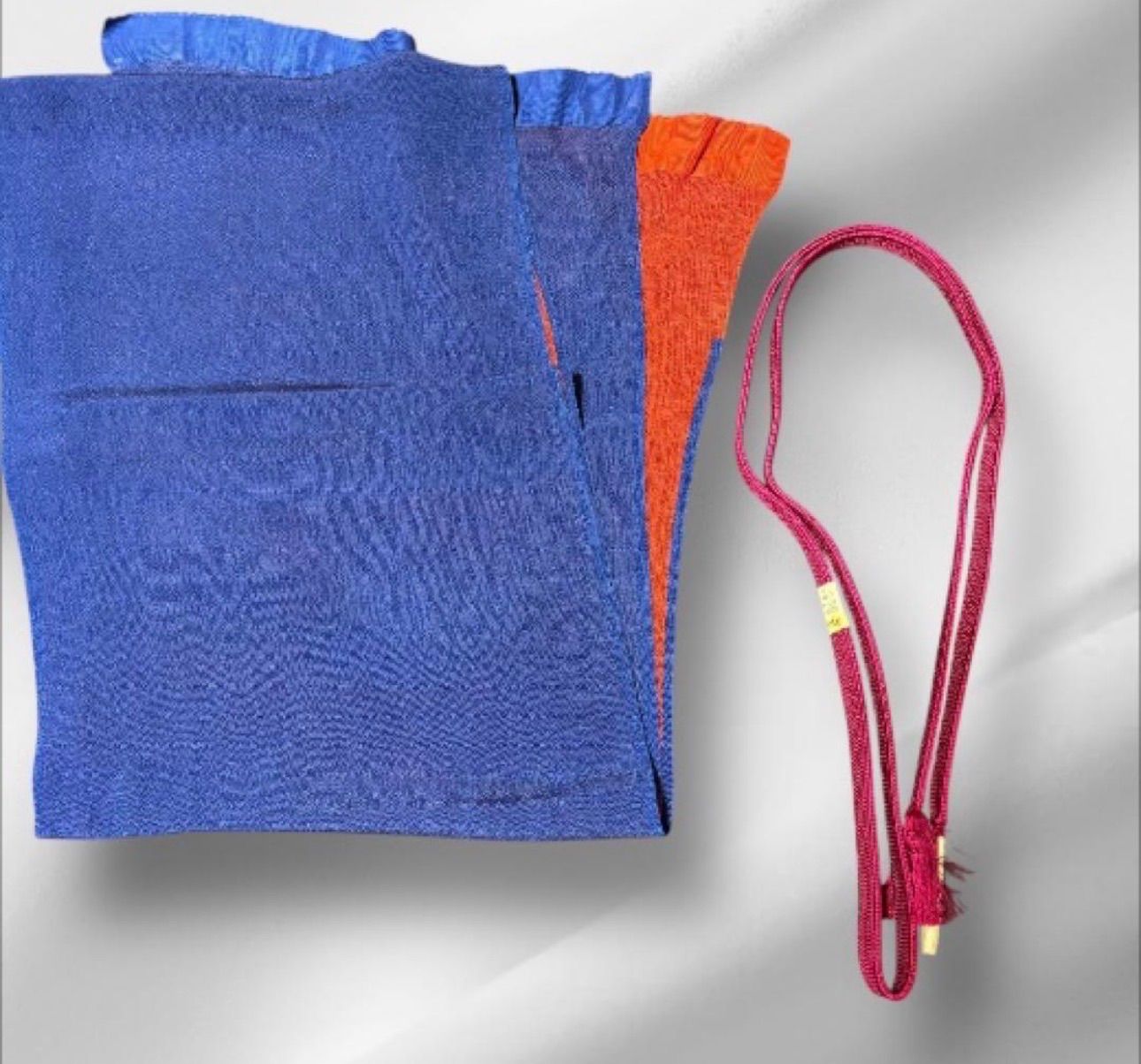 未使用近い 美品 袷 正絹 江戸小紋 変わり万筋 フルセット 西陣名古屋