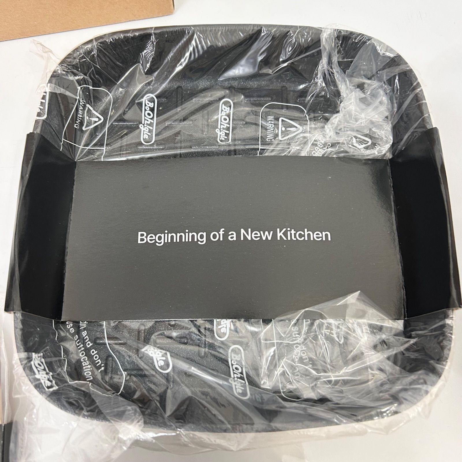 未使用 Booh!gle フライパン 鍋 13点セット IH ガス対応 ベージュ