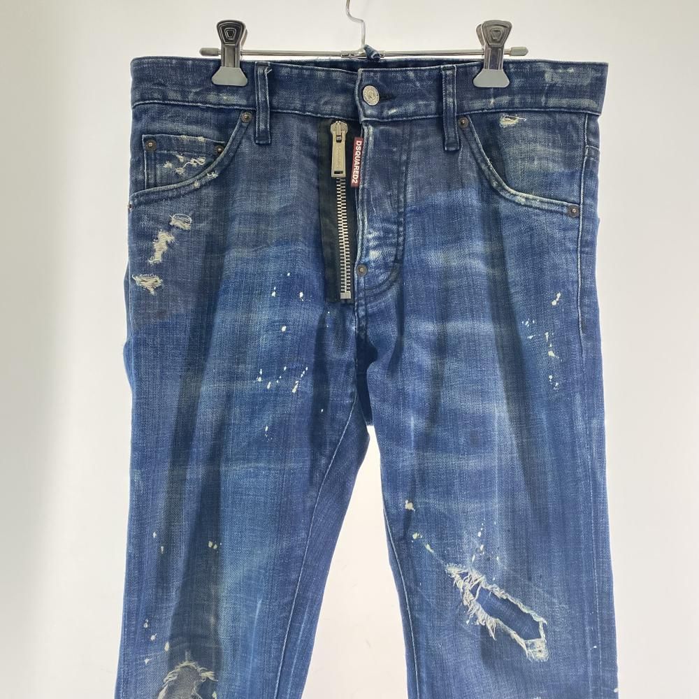 中古】DSQUARED2 COOL GUY JEAN デニムパンツ W42 インディゴ