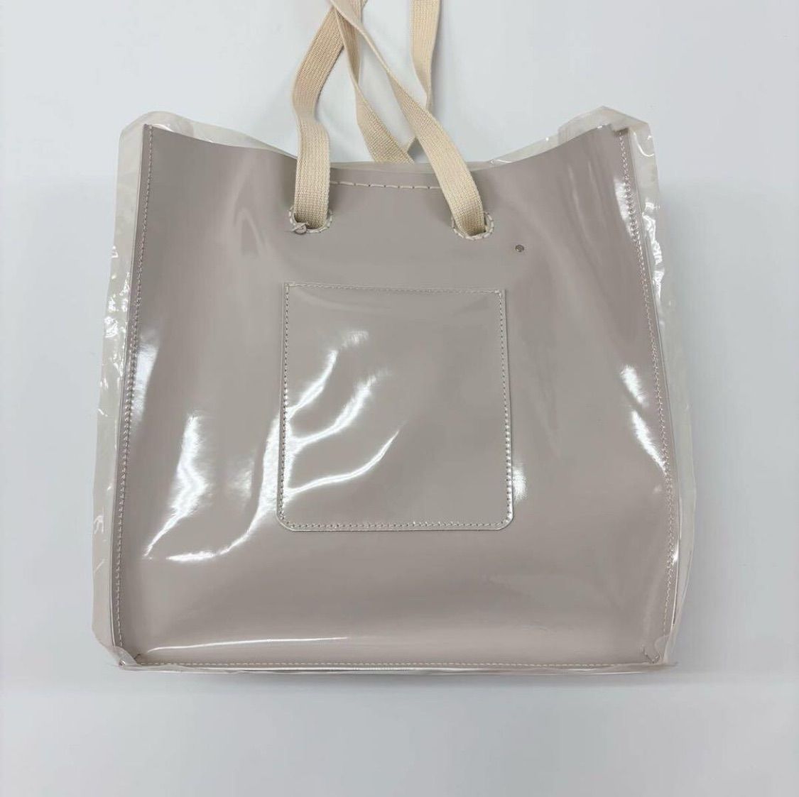 ebagos エバゴス エナメル トート バッグ TOTE BAG 大人 オシャレ 